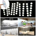 LED Under Cabinet Lighting Kit, 10ft 30W 2700LM Dimmable Under Counter Kitchen Lights with Smart Touch Dimmer