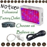 LED Grow Light, AXHJ 1000W Double Chips Full Spectrum LED Grow Lamp with UV&IR for Greenhouse Hydroponic Indoor Plants Veg and Flower All Phases of Plant Growth (With Goggles)