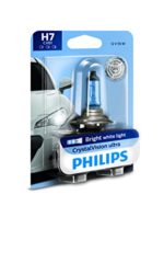 Philips H7 CrystalVision Ultra Upgrade Headlight Bulb, 1 Pack