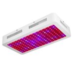 1500W LED Grow Light, ZXMEAN Dual Chips Full Spectrum White Plant Grow Lamp with UV&IR Hanger Kits for Indoor Plants Hydroponic Greenhouse Seedling Vegetative and Flowering (150pcs 10w LEDs)