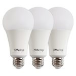 22W (150-200 Watt Equivalent) A21 Dimmable LED Light Bulb, 2680 Lumens 5000K Daylight White, E26 Medium Screw Base, UL listed, XMprimo – 3 Pack