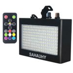 Strobe Lights,SAHAUHY 2018 35W 180 LEDs Super Bright Flash Stage Lighting with Remote Control(Black 2)