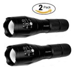 2Pcs Military Grade 5 Mode CREE XML T6 3000 Lumens Tactical Led Waterproof Flashlight – Get 2 for Only $19.95