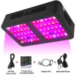 Led Grow Light, Reflector-Series 600W LED Grow Light Full Spectrum for Indoor Plants Veg and Flower with VEG and Bloom Double Switch