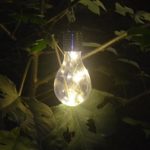 Vacally LED light,Waterproof Solar Outdoor Garden Camping Indoor Party Hanging LED Light Lamp Bulb Rotatable