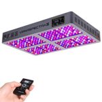 VIPARSPECTRA Timer Control Series TC1200 1200W LED Grow Light – Dimmable VEG/BLOOM Channels 12-Band Full Spectrum for Indoor Plants