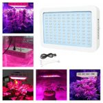 BEAMNOVA 300W LED Grow Light Full Spectrum for Hydroponic Indoor Plants Growing Veg and Flower