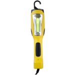 Aceland 1200 Lumen Corded LED Work Light with Outlet in Handle, COB LED, 6foot 16/3 AWG SJTW Cord, Magnetic on back