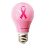 Pink Light Bulb for Breast Cancer Awareness (1 Pack) ~ Decorative LED | by HueVee