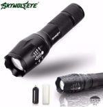 Boofab Tactical LED Flashlight G700 SkyWolfeye X800 Zoom Super Bright Military Grade