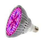 Attaljus 80W LED Grow Light Bulb, E27 Base Full Spectrum Plant Bulbs, 120 LEDs Growing Lights for Indoor Plants Vegetables, Flowers, Seedlings, Hydroponics, Garden, Greenhouse and Organic Soil