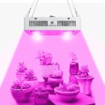 Full Spectrum LED Grow Light, CANAGROW 600W COB LED Plant Grow Lights for Indoor Plants, Indoor Plant Growing Lamps for Hydroponics Vegetables Seedlings Flowers