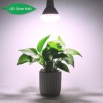 SmartinLiving LED Grow Light E26 Bulbs, LED BR30 Full Spectrum 14W Plant Lamp for Indoor Plants 5000K, 120V Natural Plant Light for Hydroponic, Organic Soil, Vegetables, Greenhouse Gardening