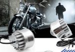 1Pcs NEWEST Motorcycle LED moto Headlight Fog Light Waterproof Driving Spot Head LampSwitch Accessories 12V 6500K farol auxiliar motor
