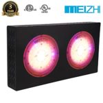MEIZHI 600W COB LED Plant Grow Light CREE LED Chips Full Spectrum for Indoor Plants Veg and Flower – Daisy Chain, UL & ETL Certification – PPF Value 578 umol/s at 18″