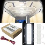 GAMPRO 12V 12W 40-LED Van Interior Light Kits,Waterproof White LED Ceiling Light Kits for Van, Mini Van, Trailer, Truck, RV, Caravan, Pickup, Boat, Ducato, Sprinter and Any 12V Vehicles(12W)