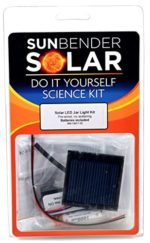 Sunbender Do-it-Yourself Solar LED Jar Light Kit – WHITE LED’s Pre-Wired