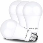 AmeriLuck 100W Equivalent LED Light Bulbs 1600+Lumens Standard A19 14.5W, CRI 80+, 2700K Soft Warm White, Omni-Directional UL Listed (2700K/Non-Dimmable, 4PK)