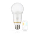 eufy Lumos Smart Bulb By Anker- Tunable, Soft White To Daylight (2700K-6500K), 60W Equivalent, Works With Amazon Alexa & Google Assistant, No Hub Requires, Wi-Fi, Dimmable LED Light Bulb, 9W, A19, E26