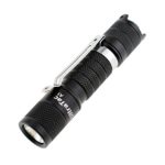 UltraTac A1 Waterproof Small Pocket AA Flashlight, 600 Lumen CREE LED, 3 Modes with Tail Switch, Powered by One 14500 or AA Battery