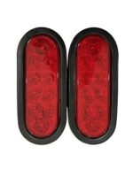 MaxxHaul 80684 6″ LED Submersible Oval LED Stop/Turn Trailer Tail Light, 2 Pack