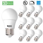 Sunco Lighting 10 Pack A15 LED Light Bulb 10 Watt (60W Equivalent) Dimmable, 4000K Kelvin Cool White, 800 Lumens, Indoor/Outdoor, 35000 Hours, Small Fixtures and Appliance – UL & Energy Star Listed