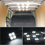 OUTAD Van Interior Light Kits,12V 40 LEDs Car Reading Lights LED Ceiling Lights Kit for Van Boats Caravans Trailers Lorries (10 Modules, White)