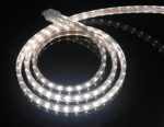 CBconcept UL Listed, 40 Feet, 4300 Lumen, 4000K Soft White, Dimmable, 110-120V AC Flexible Flat LED Strip Rope Light, 720 Units 3528 SMD LEDs, Indoor/Outdoor Use, Accessories Included, [Ready to use]