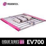ProGrowTech EV700 Evolve Flowering Fixture, 0-50 Degree C, Aluminum, 45″ x 42″ x 4.5″