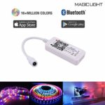Magic Light Bluetooth RGB/RGBW Controller for LED Light Strips, Android and IOS Free App Bluetooth Control LED Strip Light Controller