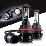 LED Headlight Bulbs 9007/HB5 CREE Chips All-in-One Conversion Kit,12000 Lumens (6000K Cool White) Anti-flicker Beam, HID or Halogen Headlight Replacement by Max5