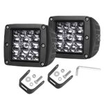 Swatow Industries LED Cube Lights 2PCS 84W Osram 3 Inch LED Pod Lights Off Road Spot Beam Driving Lights Fog Lights Square Work Lights for Truck Offroad SUV ATV UTV Motorcycle Boat – 2 Yr Warranty