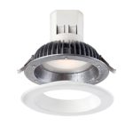 Designers Fountain EV608941WH50 Modern Easy Up 6 inch 5000K Daylight 93 CRI Integrated Led Recessed Light with J-Box (No Can Needed)