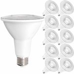 Sunco Lighting 10 Pack PAR30 LED Light Bulb 11 Watt (75W Equivalent) Flood Dimmable 2700K Kelvin Soft White, 850 Lumens, Indoor/Outdoor, 25,000 Hrs, Accent and Highlight – UL & ENERGY STAR LISTED