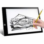 Light Box for Drawing – Ultra-Thin A4 Tracing Light Box with 3 Adjustable Brightness Level, Portable LED Light Box Tracer Led Pad for Kids Drawing Sketching Animation X-Ray Viewing Sewing Light Board