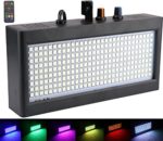 270 LED Strobe Lights Mini, Latta Alvor Stage Light for Parties DJ Lighting KTV Flashing 7 Colors Strobe Lights Romote control (color light)