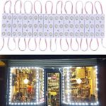 20 FT Store Window Light Kits 5730 3 Led Module Lights with AC Power Plug ON/Off Switch for Indoor/Outdoor Led Project