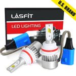 LASFIT LED Headlight Bulbs Conversion Kit – 9007 HB5 Hi/Lo Dual Beam, 72w 7600lm 6K Cool White LED Headlights Replacement All-in-One Conversion Kit