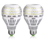 SANSI A21 22W (250-200Watt Equivalent) Omni-Directional Ceramic LED Light Bulbs–3000 lumens, 5000K Daylight, CRI 80+, E26 Medium Screw Base Home Lighting (2Pack)