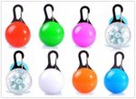 TLT LED Clip-on Safety Light Colorful Collar Light Keychain Light LED027, Pack of 8, Assorted Colors