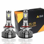 Alla Lighting 10000lm LED 9005 Headlight Bulbs Extremely Super Bright TS-CR HB3 9005 LED Headlight Bulbs Conversion Kits 9005 Bulb, 6000K Xenon White (Set of 2)