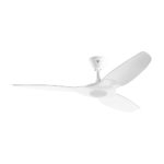 Haiku Home L Series 52″ Smart Ceiling Fan, Wi-Fi, Indoor, LED Light, White, Works with Alexa