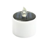 HighlifeS 1Pcs Solar Powered LED Candles Flameless Electronic Solar LED Tea Lights Lamp