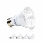 Parmida LED PAR20 Bulb, 7W (50W Equivalent), Dimmable, 500lm, Flood Light Bulb, Indoor/Outdoor, Wet Location Rated, Energy Star, UL-Listed (3000K (Soft White), 4 Pack)