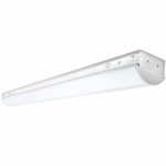 LED 4ft 40W LED Garage Shop Light Wraparound Flush Mount Ceiling Light, 100W Equiv. Ultra Bright 4000lm, 5000K Daylight for Laundry Rooms, Hallways, Offices, Workbenches, Pack of 4