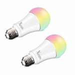 Xenon WiFi Smart LED Light Bulb Compatible with Alexa Echo Remote Control by Smartphone Work with Google Assistant,Multi Light Color,6W,2 Packs …