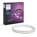 Philips Hue White and Color Ambiance LightStrip Plus Dimmable LED Smart Light (Compatible with Amazon Alexa Apple HomeKit and Google Assistant)