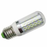 GRV 120-3014 SMD LED Bulb Lamp Light AC/DC 24V 5W Corn Bulb with Cover Pack of 10 (E27 / Cool White)