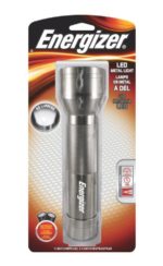 Energizer 6 LED Metal Flashlight with Non-slip Textured Grip (Batteries Included)