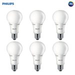 Philips LED 472548 50-100-150 Watt Equivalent 3-Way Frosted A21 Energy Star Certified Light Bulb (6 Pack), Soft White, 6 Piece